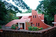 A Sculpted House in Auroville