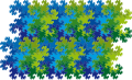 Dragon curve tiling