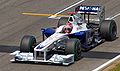 Robert Kubica driving the BMW Sauber F1.09 at the 2009 Australian GP.