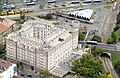 Aerial photography of the post office