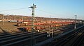 View from the Dachauer Straße to the marshalling yard