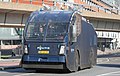 A futuristic water cannon of the Dutch police.