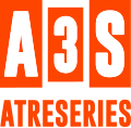 Logotipo de Atreseries desde 2016 hasta 2020.