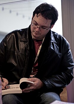 Brandon Sanderson signing.