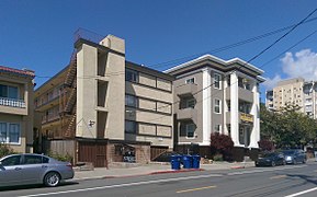 Mid 20th and early 20th-century apartment buildings