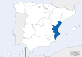 Location of Valencia