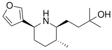 Chemical structure of nupharamine