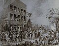 Los disturbios de Birmingham de 1791.