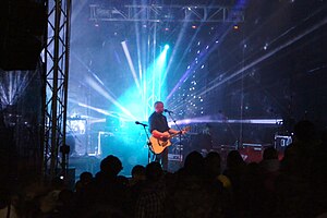 Rome performing at the festival Mėnuo Juodaragis in 2013