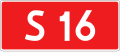 Expressway S16 shield}}