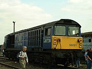 58 021 in Mainline Freight livery (2000)