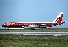 Boeing 707-321B авиакомпании Avianca, идентичный разбившемуся