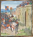 Edward III at the siege of Berwick