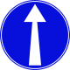 Go straight