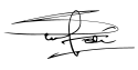 Sallehuddin's signature