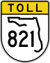 SR 821 marker