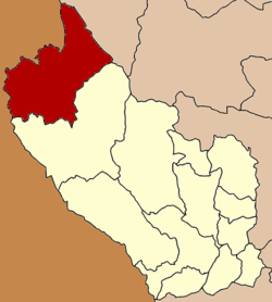 Amphoe location in Kanchanaburi Province