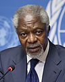 Kofi Annan (DEA 1962), former secretary-general of the United Nations and 2001 Nobel Peace Prize winner