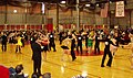 Image 19Intermediate level international-style Latin dancing at the 2006 MIT ballroom dance competition. A judge stands in the foreground. (from Culture of Latin America)