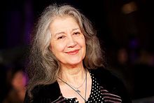 Martha Argerich, photographed in 2015