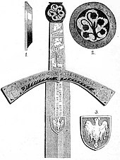 Obverse of the hilt