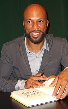 Common at a signing for his book, One Day It'll All Make Sense in Tribeca, Manhattan in 2011