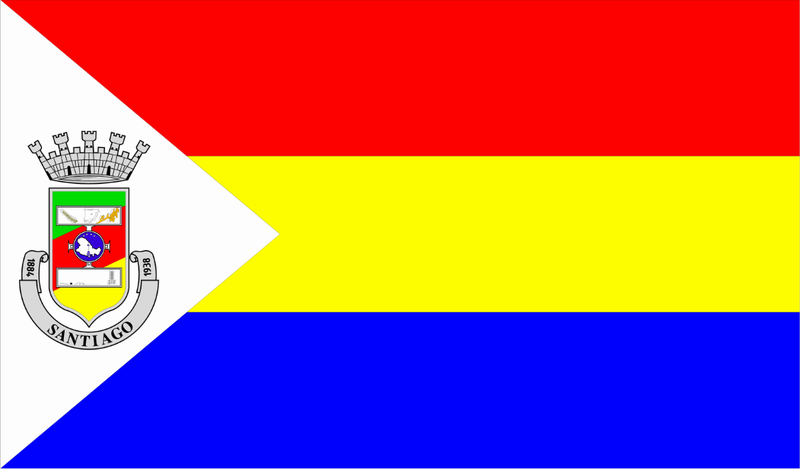 Archivo:Bandeira Santiago RS Brasil.png