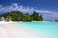 Image 13A beach of Bathala island (from Maldives)