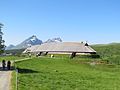 Image 29Reconstruction of a longhouse at Lofoten (from History of Norway)