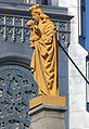 Statue Notre-Dame Cathedral Basilica, Ottawa, Canada