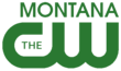 The CW network logo in green with "MONTANA" in green, right-aligned.