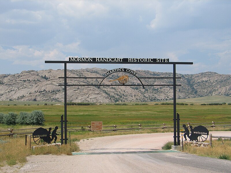 File:MormonHandcartHistoricalSite 2.JPG