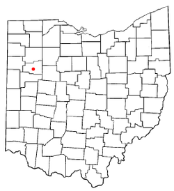 Location in the state of Ohio