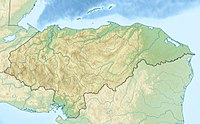 Map of Honduras.