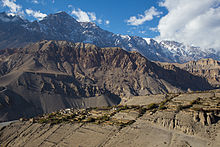 Tangbe village from above