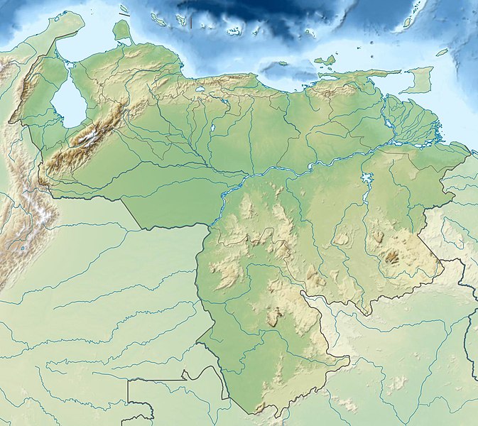 Archivo:Venezuela relief location map.jpg