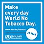 Miniatura para Día Mundial Sin Tabaco