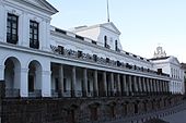 Palacio de Carondelet Quito, Ecuador built between (1611–1801) by Antonio García