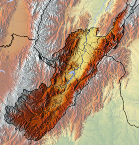 Laguna del Buey ubicada en Huila