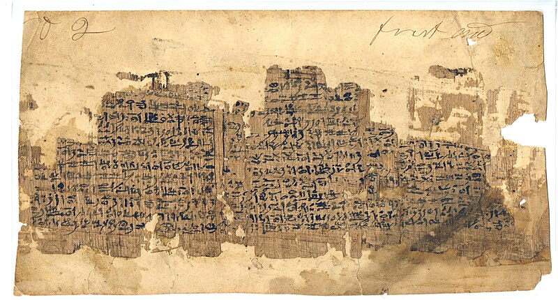 File:JSP Papyri Fragment X.jpg