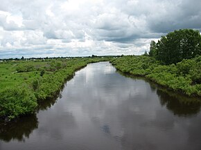 Река Омь, город Куйбышев