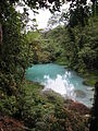 Image 35The Rio Celeste (sky blue river) at Tenorio Volcano National Park in Costa Rica. (from Water resources management in Costa Rica)