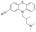 Structure of cyamemazine, an antipsychotic drug