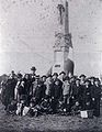 This memorial, referred to as "de Steen", was erected in 1895 to commemorate those who died in a 1849 battle near Lovćenac.