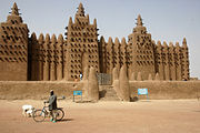 The Great Mosque of Djenné in the West African country of Mali