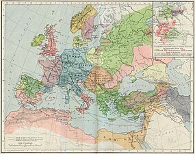 Europe around 1190