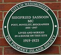 Siegfried Sassoon *commons