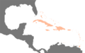 Image 15The West Indies (or Antilles) in relation to the continental Americas (from Indigenous peoples of the Americas)