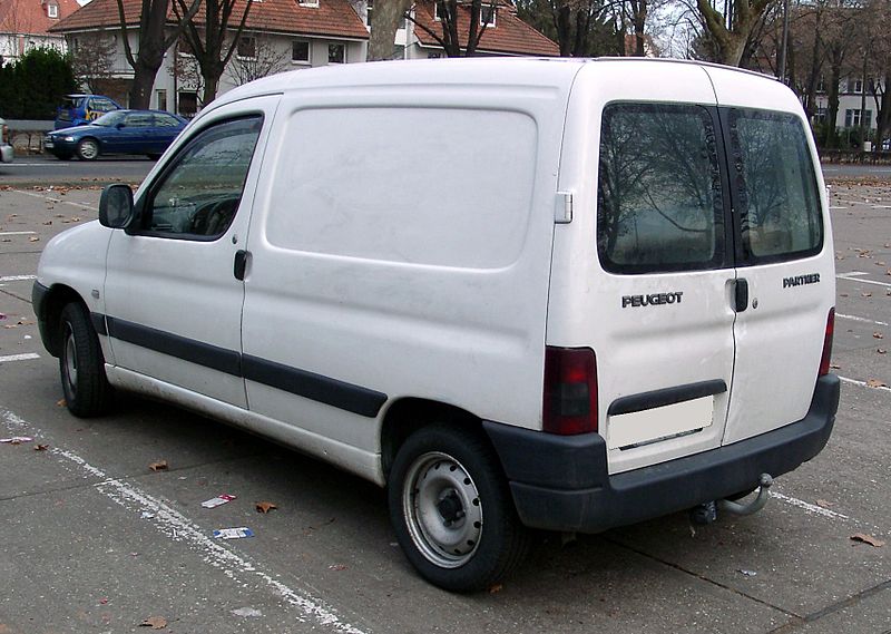 File:Peugeot Partner rear 20080104.jpg