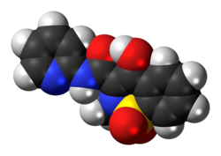 Piroxicam molecule